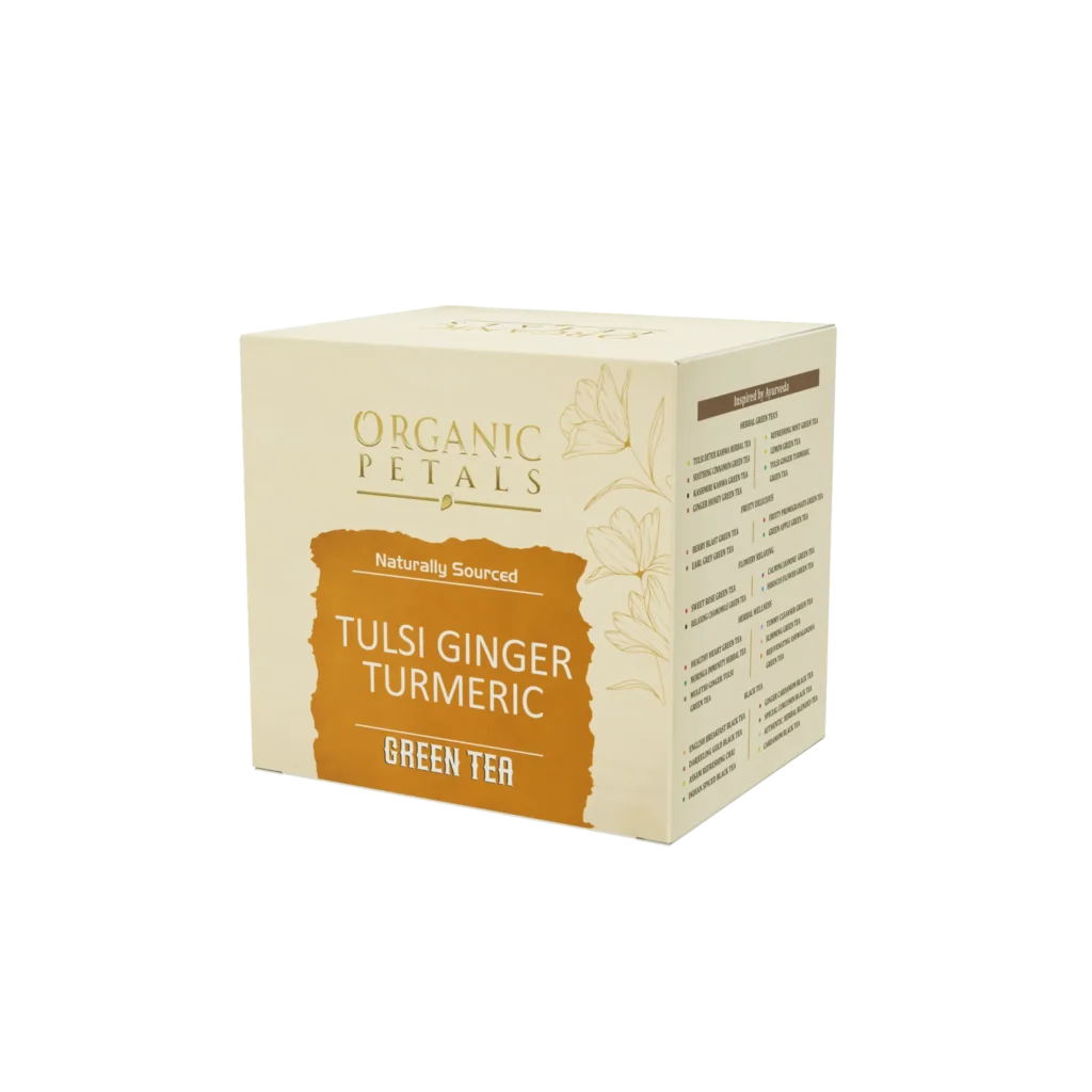 Tulsi Ginger Turmeric Green Tea