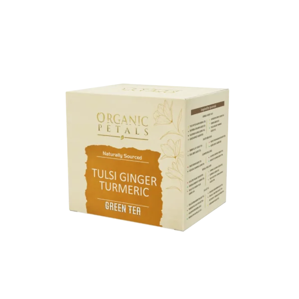 Tulsi Ginger Turmeric Green Tea