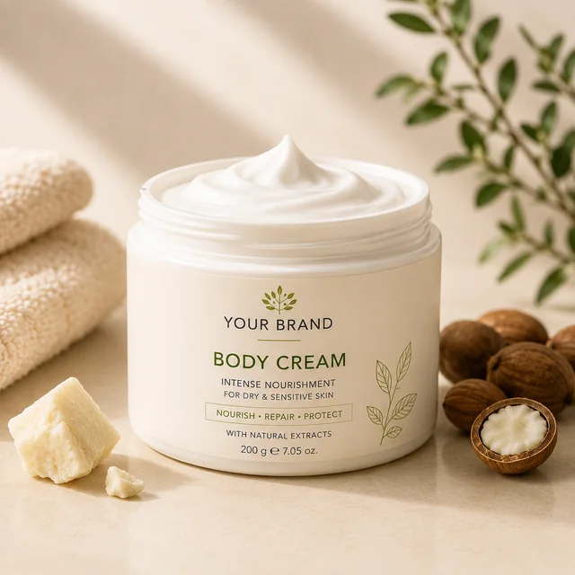 Velvet Body Butter Cream Manufacturing